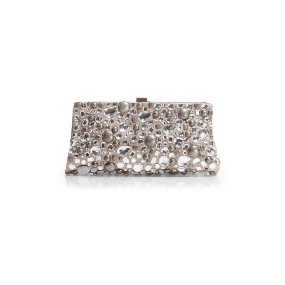 J. Crew Stone Garden Clutch Purse